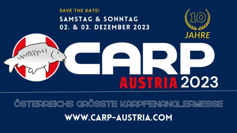 carp + cat expo-messetermin 2. und 3. dezember 2023