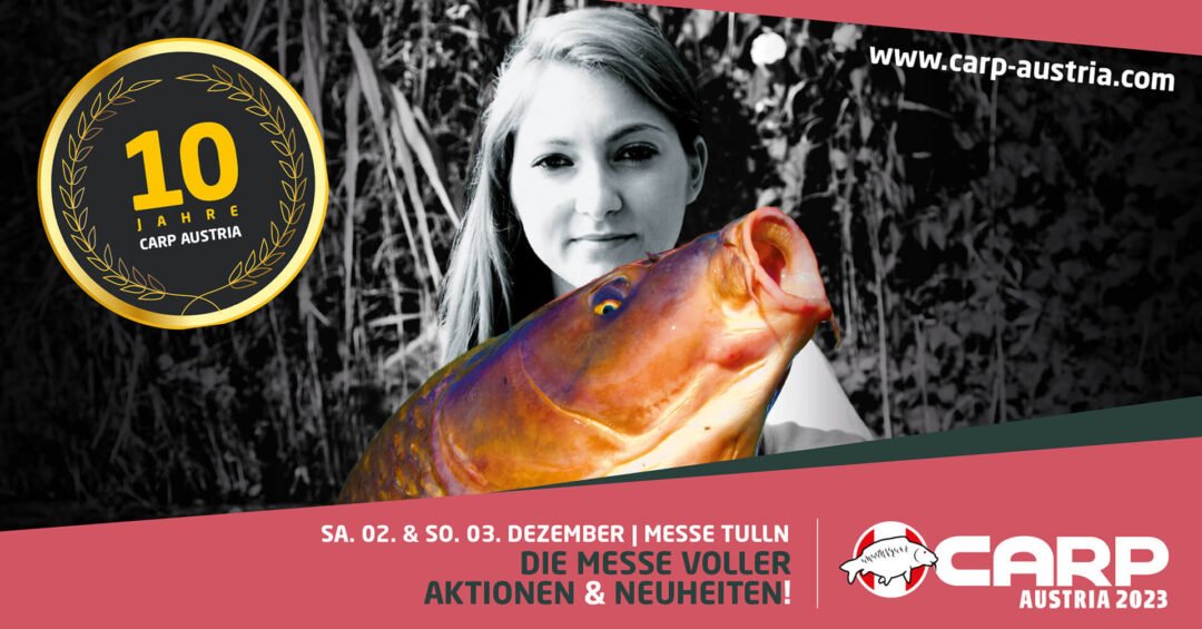 fischerei messe carp austria 2023 am samstag & sonntag - 02.12.2023 bis 03.12.2023-messe tulln