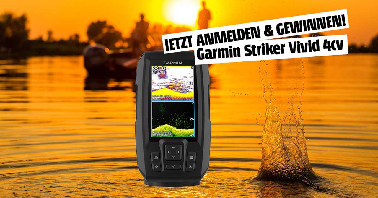 garmin striker vivid 4cv echolot zu gewinnen!