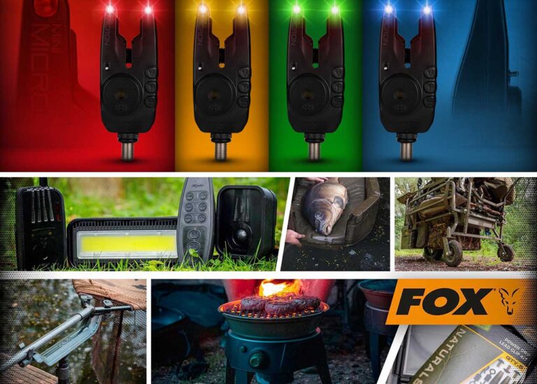 fox carp fishing tackle. angelruten, angelrollen, karpfenvorfächer, angeltaschen, haken & gerätekästen