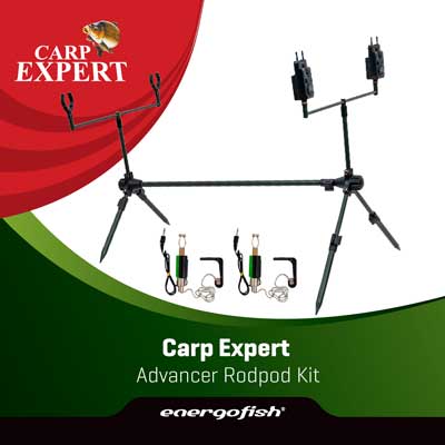 carp expert advancer rod pod kit
