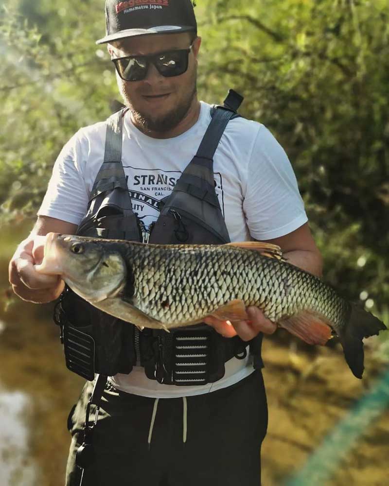 Predator fishing in Austria with lure rod, artificial lures and tackle for pike, zander and perch