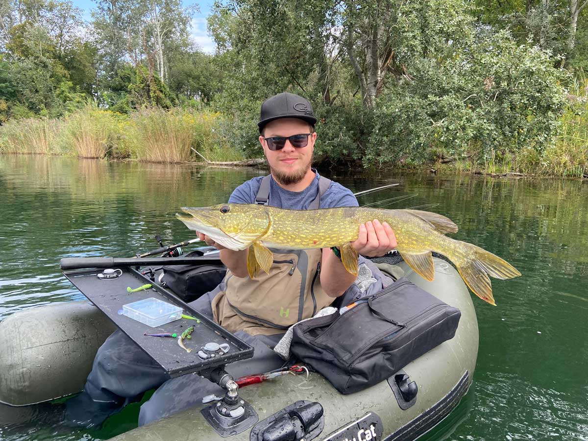 Predator fishing in Austria with lure rod on the Danube – targeting pike, zander and perch