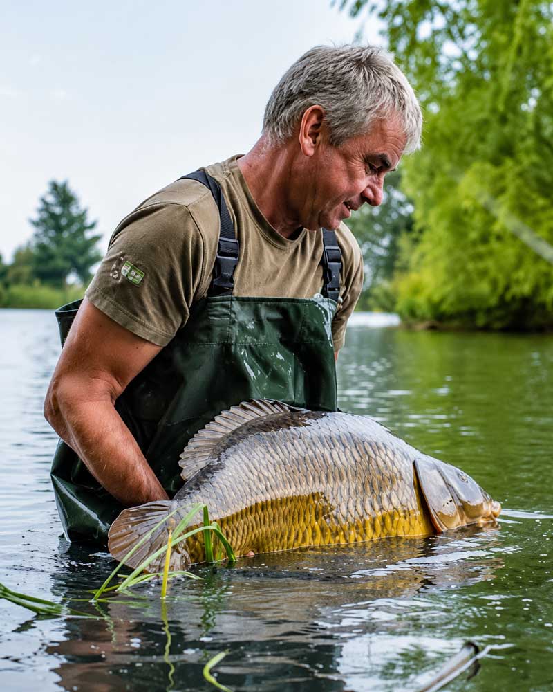 Kevin Nash Carp Fishing mit Nash Tackle und der Entwicklung moderner Ausrüstung für Karpfenangler