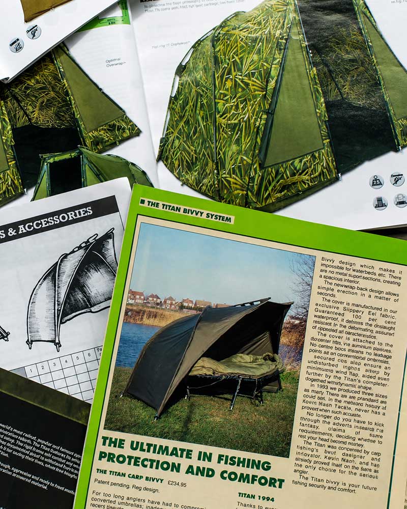 Nash Tackle Titan Bivvy kao legendarni šaranski bivvy šator i prekretnica u modernom šaranskom ribolovu