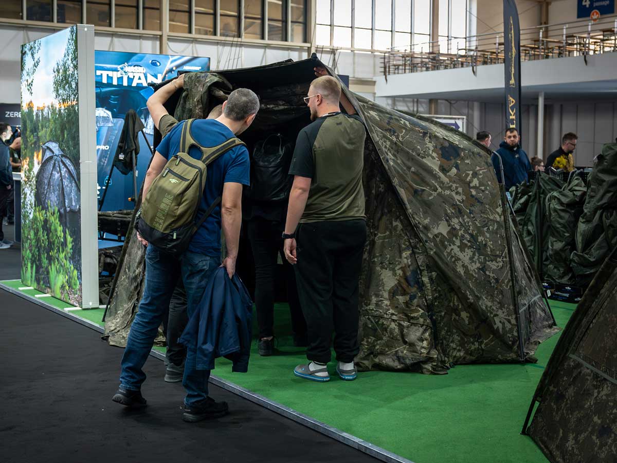 Nash šatori i Titan Bivvy s dugom razvojnom poviješću u šaranskom ribolovu na Carp Austria