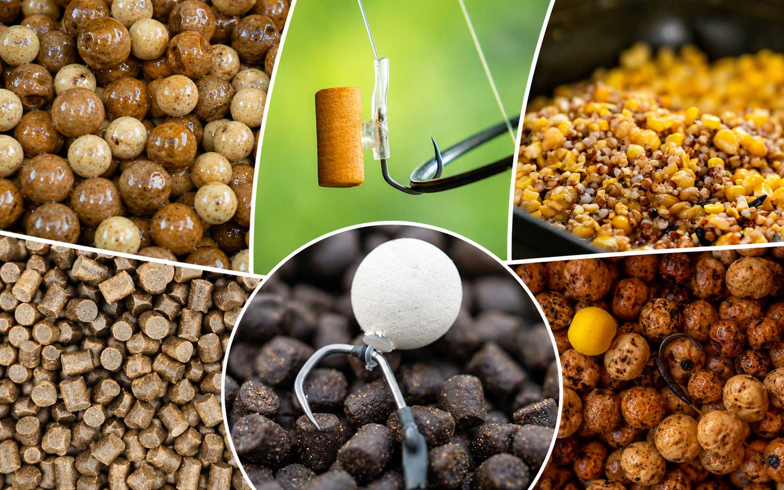 Best carp baits by season with boilies, pop-ups, wafters, particle baits, pellets, paste and natural baits
