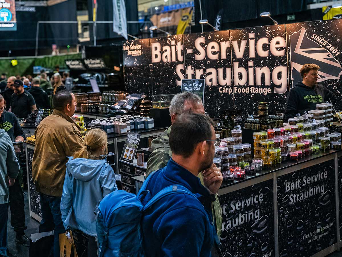 Boilie Hersteller auf der Carp Austria 2026 live testen, riechen und kaufen