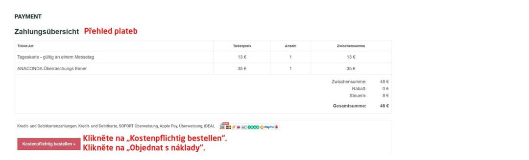 PRODEJNA VSTUPENEK 6 ticket shop carp austria objednavka vstupenky krok 6 web