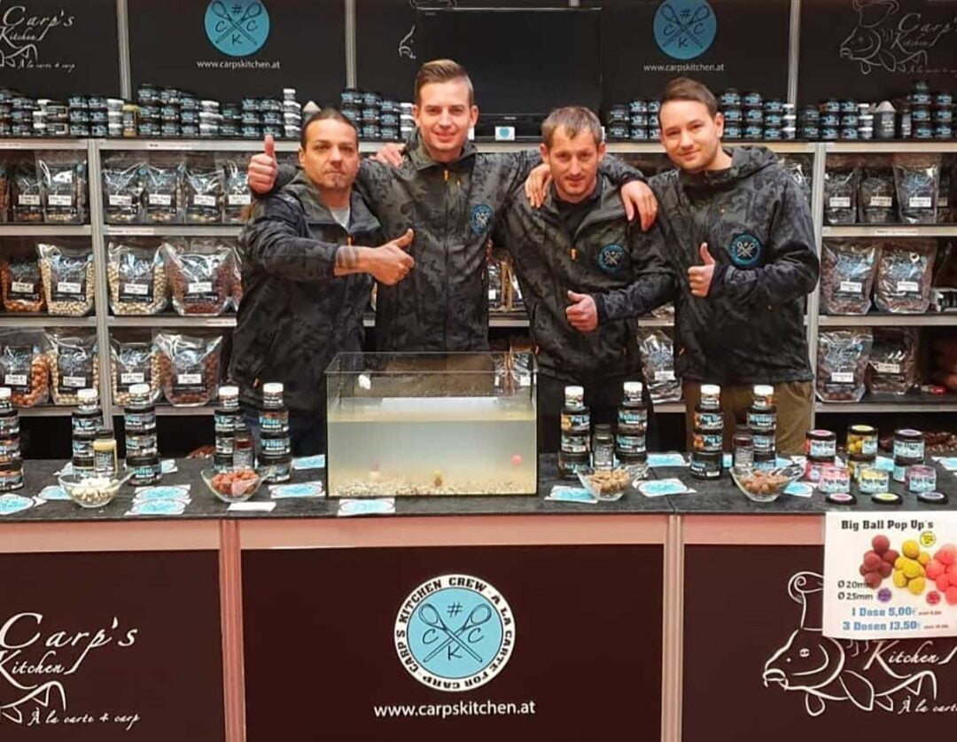 Carps Kitchen 8 carps kitchen aussteller fischerei messe boilie aktion