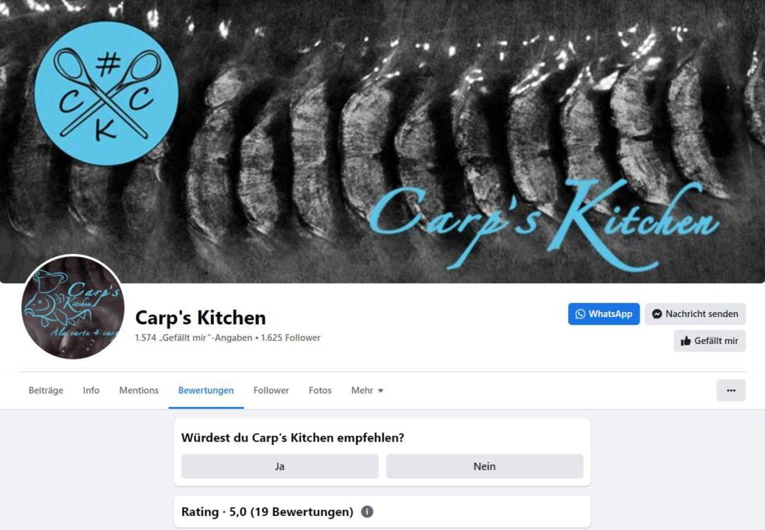 Carps Kitchen 4 carps kitchen bewertung facebook