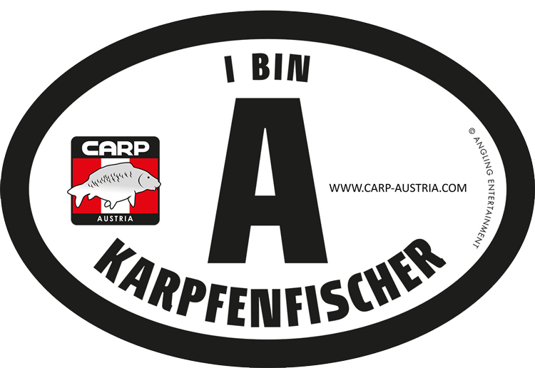 Ticket Shop Carp Austria 3 i bin a karpfenfischer pickerl carp austria