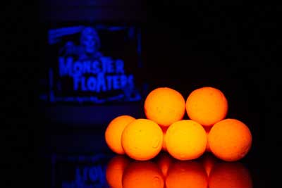 Black Label Baits 9 uv monster floaer boilie pop up blb