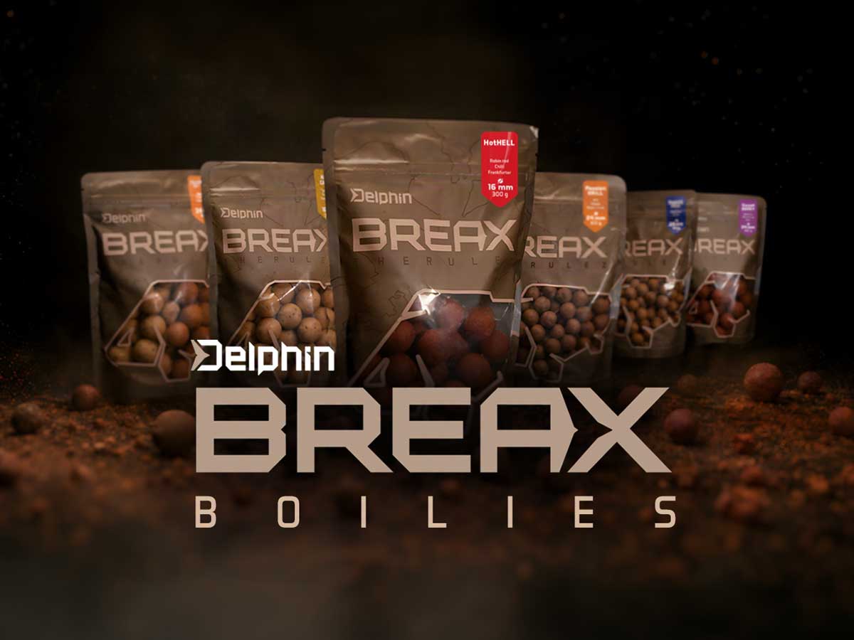 Delphin BREAX Boilies in verschiedenen Sorten und Größen als Karpfenköder
