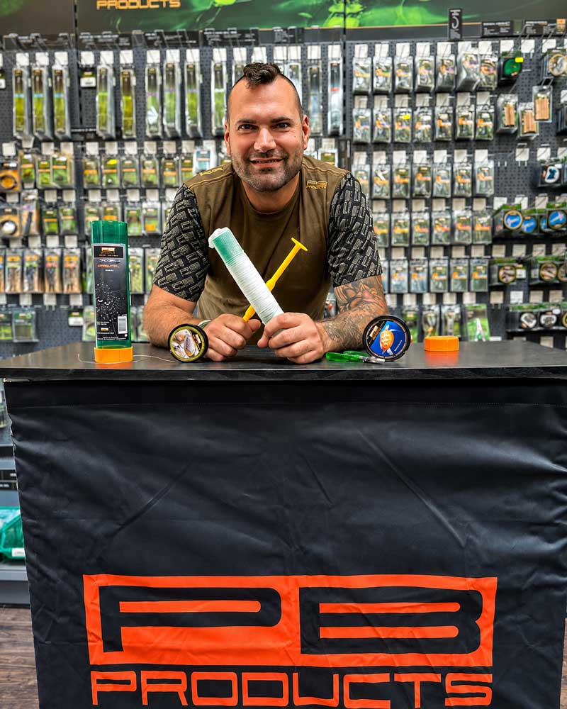 PB Products Karpfen Rigs, PVA Produkte und Endtackle auf der Carp Austria Angelmesse