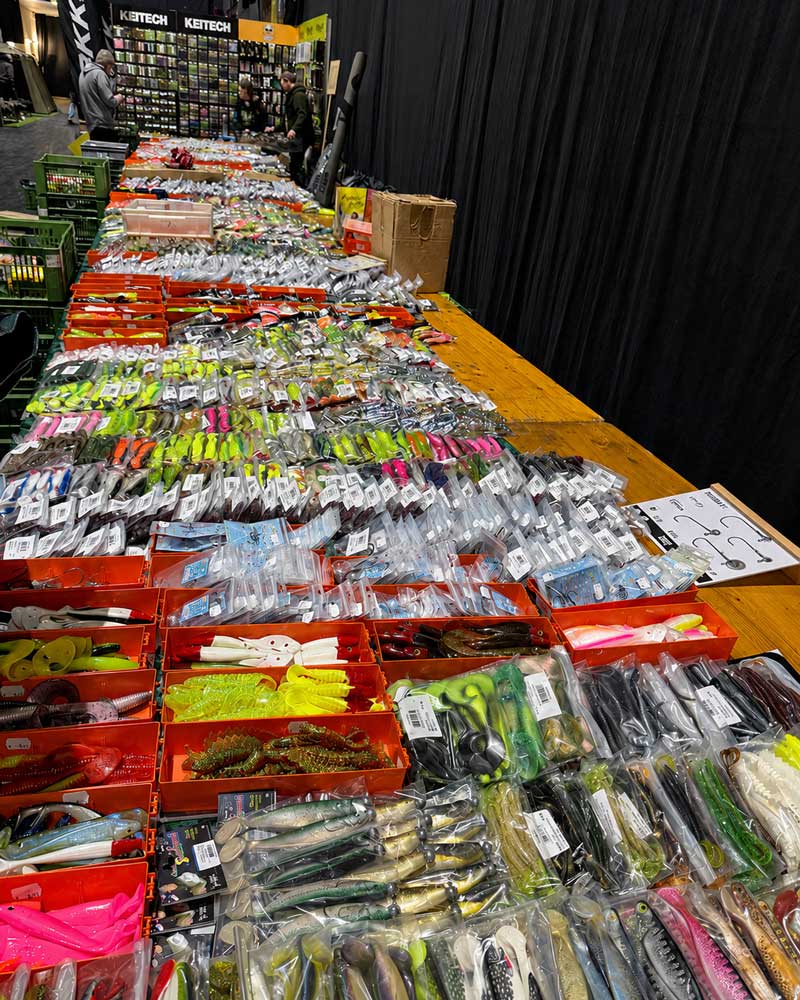 ShadXpert Gummifische, Softbaits und Raubfischköder auf der Carp Austria Angelmesse