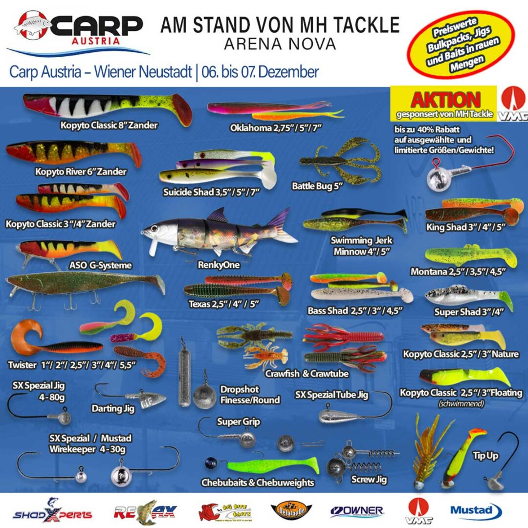ShadXpert – Gummifische & Softbaits für Raubfischangler