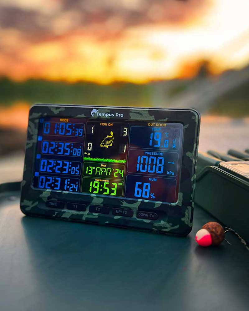 Tempus Pro – Angel Tool für Timer, Fischzähler & Wetter