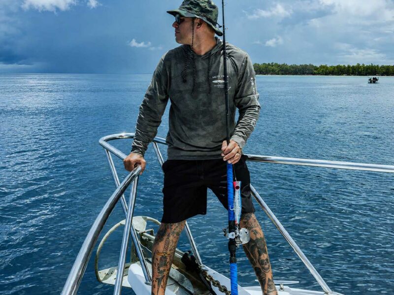 Salty Crew Fishing Clothing, UV Shirts, T-Shirts und Outdoor Wear auf der Carp Austria Fischerei Messe