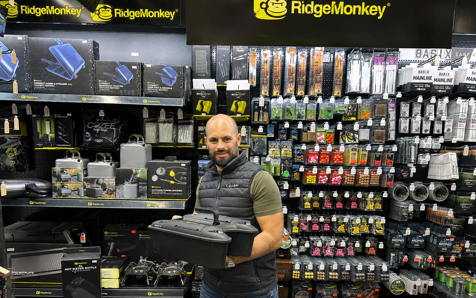 Monster Fish St. Pölten mit RidgeMonkey, VASS und Outdoor Produkten auf der Carp Austria Fischerei Messe