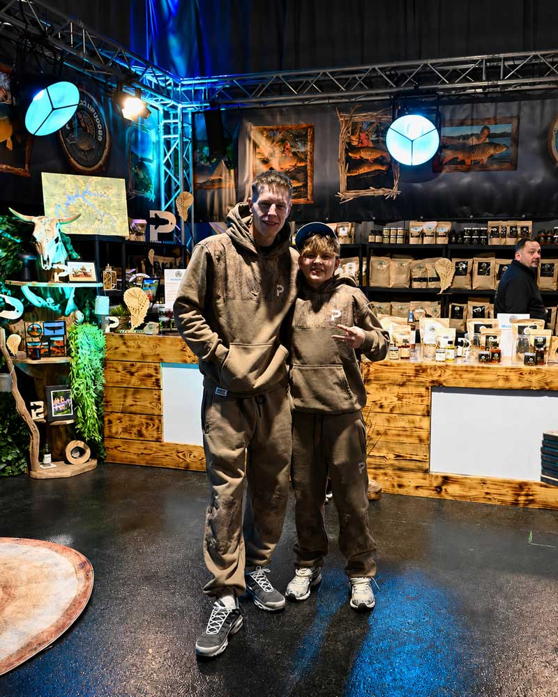 Pykas Fischfudder Boilies, Karpfenköder und Hakenköder auf der Carp Austria Angelmesse