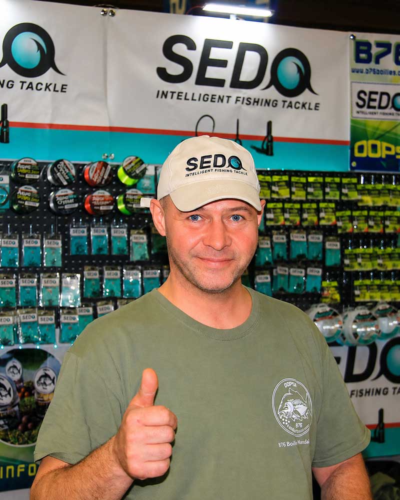 SEDO Fishing Endtackle, Karpfen Rigs, Haken und Vorfach Zubehör auf der Carp Austria Angelmesse