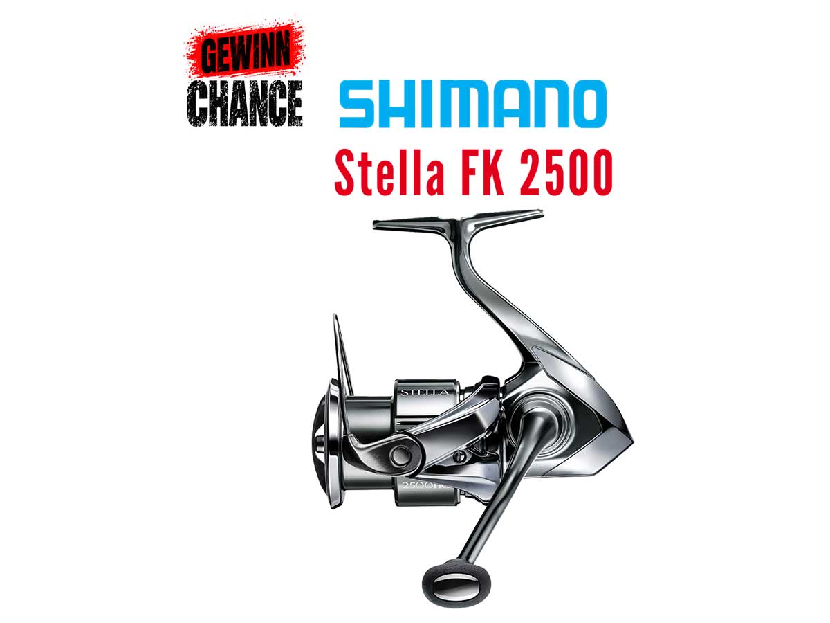 Shimano Stella FK 2500 Premium Spinnrolle als MEGA-Gewinn