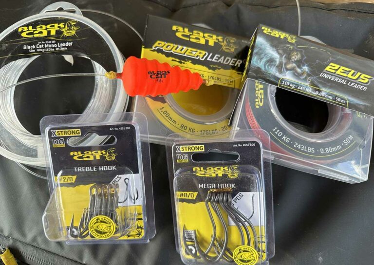 Black Cat steht für kompromissloses Wels Tackle und wurde speziell für das Angeln auf große Welse entwickelt.