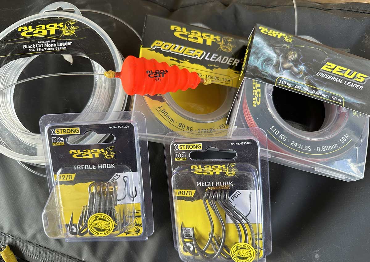 Black Cat steht für kompromissloses Wels Tackle und wurde speziell für das Angeln auf große Welse entwickelt.