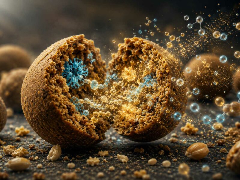Enzyme im Boilie – Biokatalysatoren spalten Proteine in Aminosäuren für bessere Lockwirkung