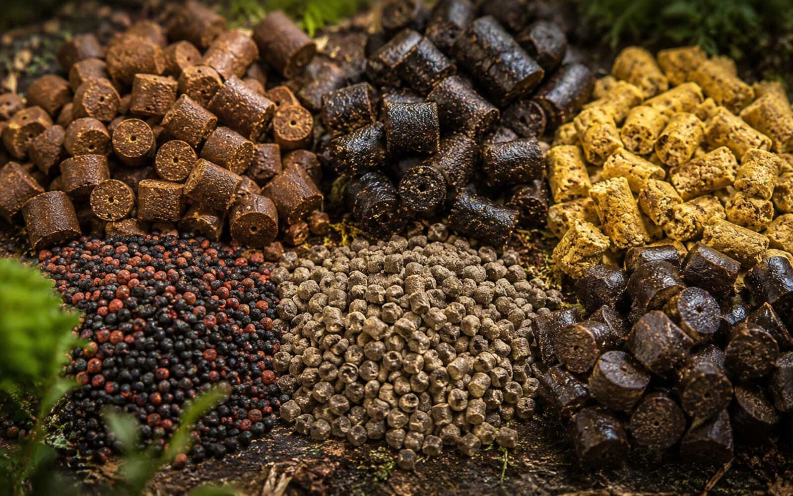 Pellets für Karpfen im Überblick mit Halibut Pellets, Forellenpellets, Amino Pellets, Micro Pellets und Expander Pellets