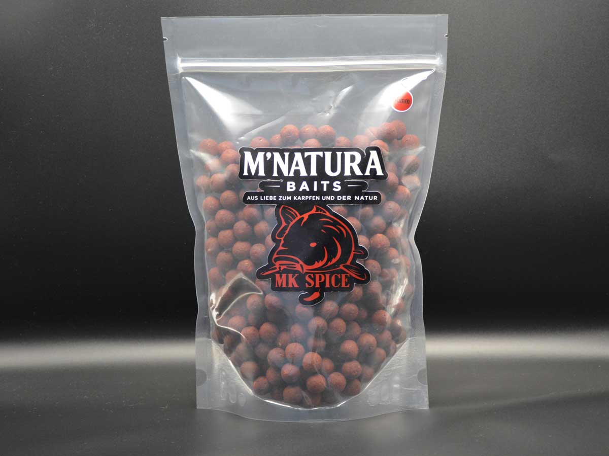 M’NATURA-Baits MK SPICE Boilies für Karpfenangler