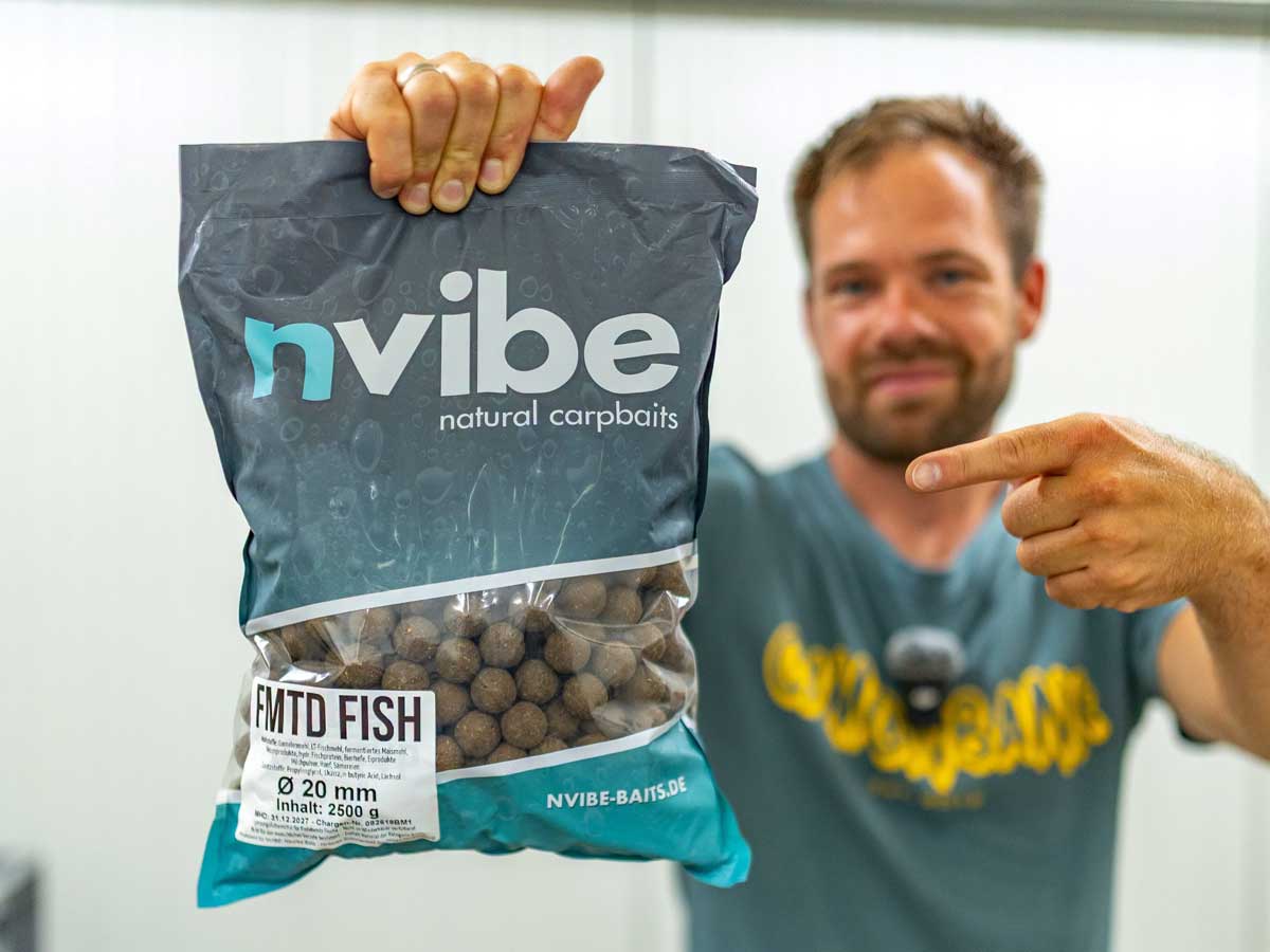 NVIBE Fermented Fish Boilies mit fermentierten Zutaten und Fischproteinen