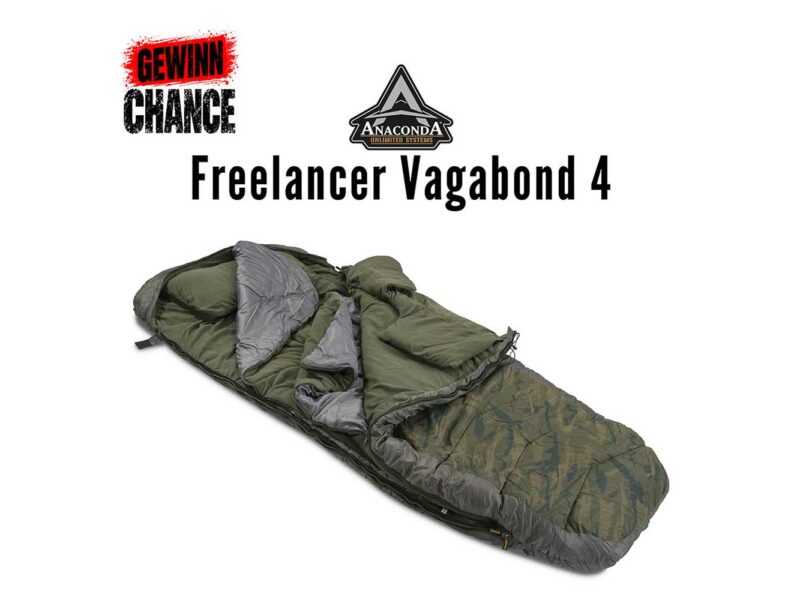 Anaconda Freelancer Vagabond 4 Karpfen-Schlafsack als MEGA-Gewinn im Überraschungs-Eimer
