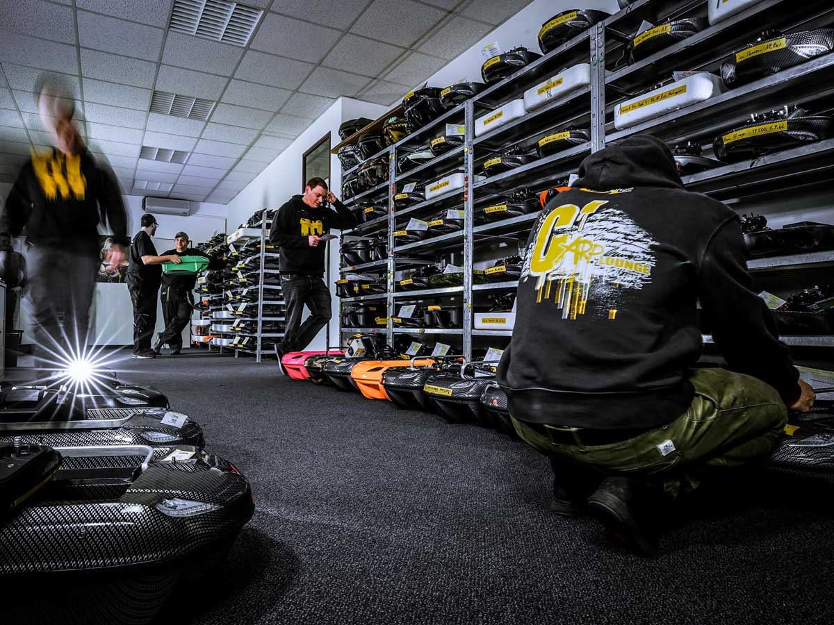 Carplounge Futterboote bei Entwicklung und Service