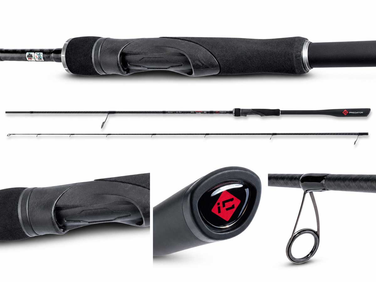Iron Claw PRO Guide S 275-M Spinnrute mit 2,75 m Länge und 12 bis 44 g Wurfgewicht