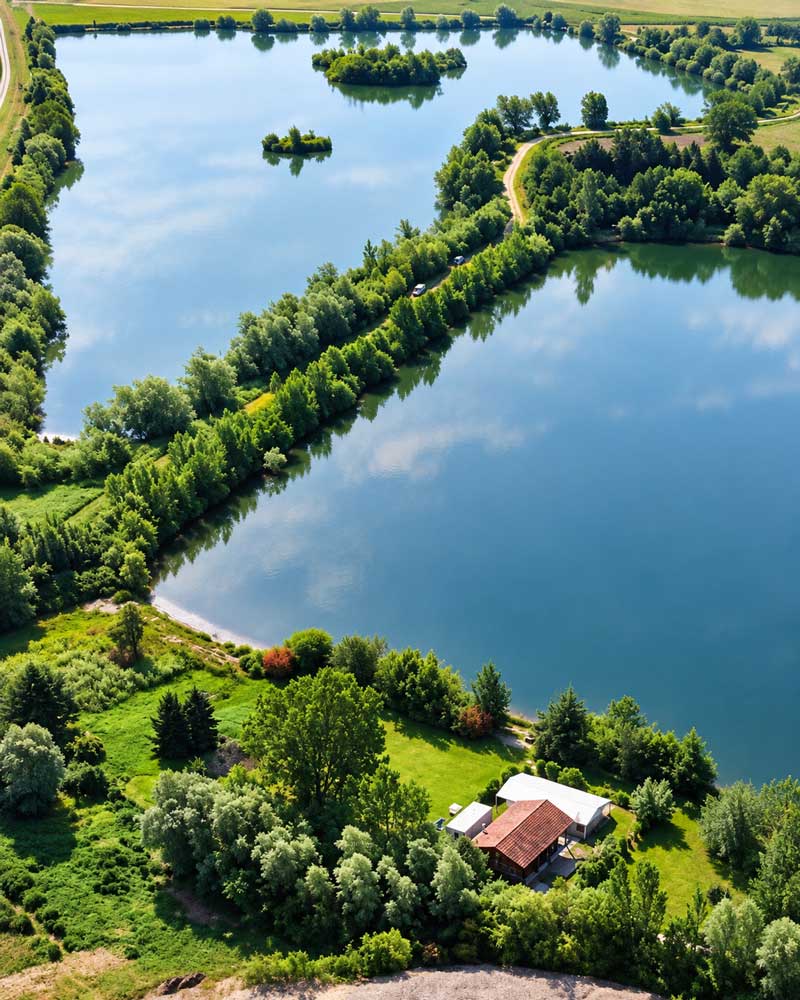 Silver Lake und Gold Lake als Angelgewässer für Karpfen in der Oststeiermark